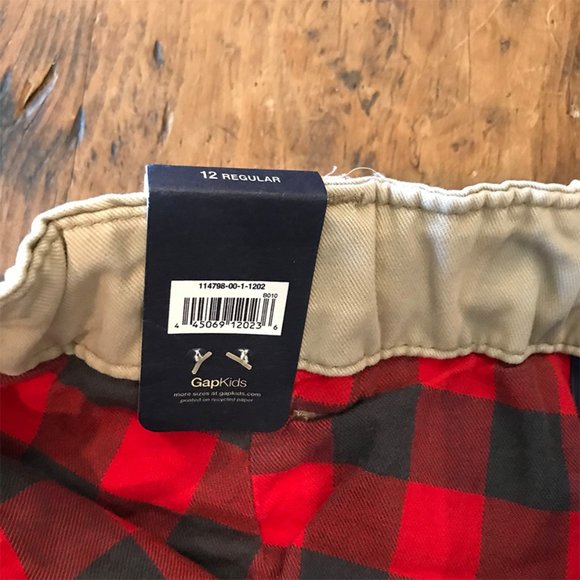 GAPKIDS Insulated Khakis - Boys 12 reg - NWT - Picture 6 of 11